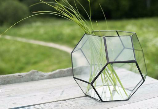 Florarium truncated octahedron