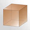 Regular polyhedra cube