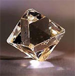 treated diamond octahedron