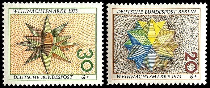 Polyhedra stamps