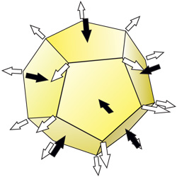 6 dodecahedron