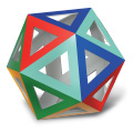 Magic Edges #12 icosahedron