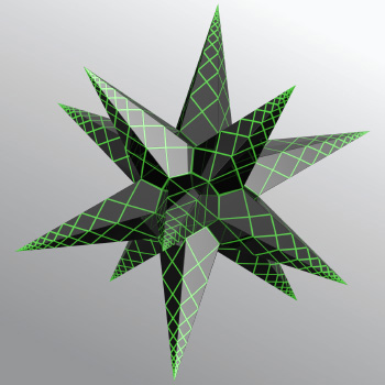 Ninth stellation of icosahedron